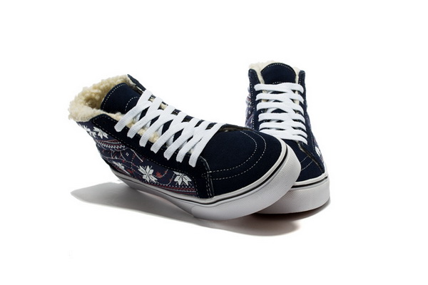 Vans High-Top Shoes Men Lined with fur--004